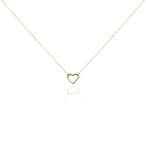 Collier Or Jaune Abiram Diamants - Colliers Femme | Histoire d’Or