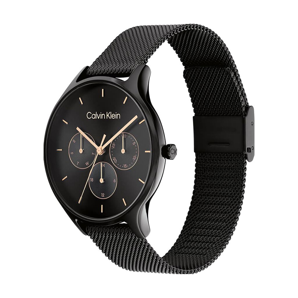 Montre Calvin Klein Timeless Multi Noir - Montres Femme | Histoire d&rsquo;Or
