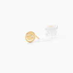 Boucles D'Oreilles Puces Viloa Or Jaune Oxyde De Zirconium - Clous d'oreilles Enfant | Histoire d&rsquo;Or