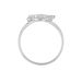 Bague Peppi Argent Blanc Oxyde De Zirconium - Bagues solitaires Femme | Histoire d’Or
