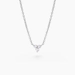 Collier Thylane Argent Blanc Oxyde De Zirconium - Colliers fantaisie Femme | Histoire d&rsquo;Or