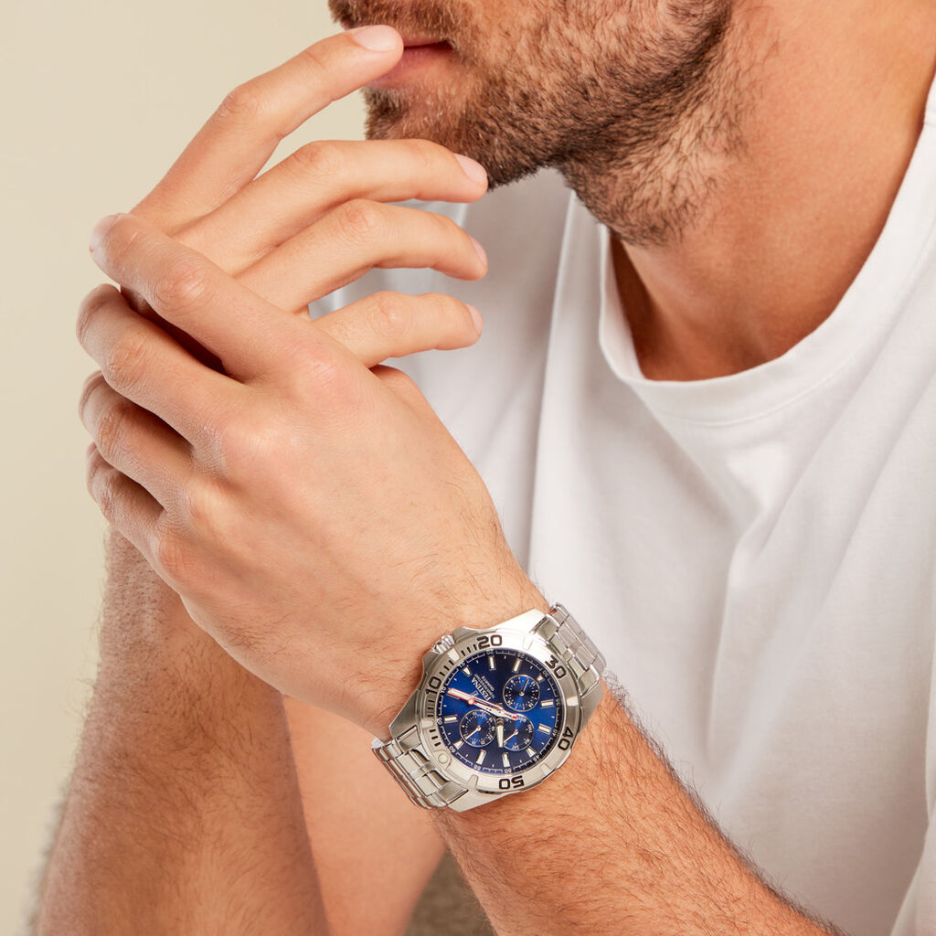 Montre Festina Multifonctions Bleu - Montres Homme | Histoire d’Or