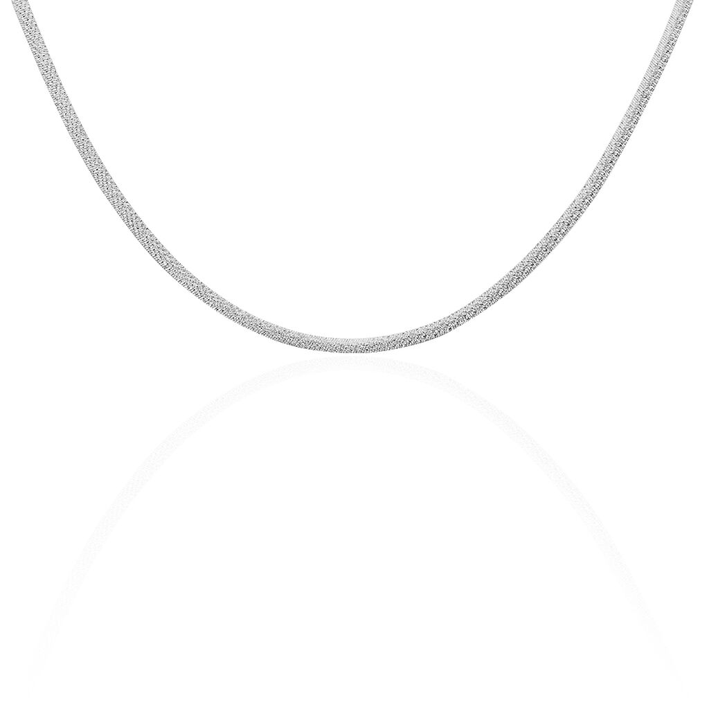 Collier Zoubeida Argent Blanc - Chaines Femme | Histoire d’Or