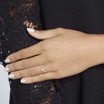 Bague Solitaire Nina Or Blanc Diamant - Bagues solitaires Femme | Histoire d&rsquo;Or