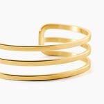 Bracelet Jonc Adel Acier Jaune - Bracelets joncs Femme | Histoire d&rsquo;Or