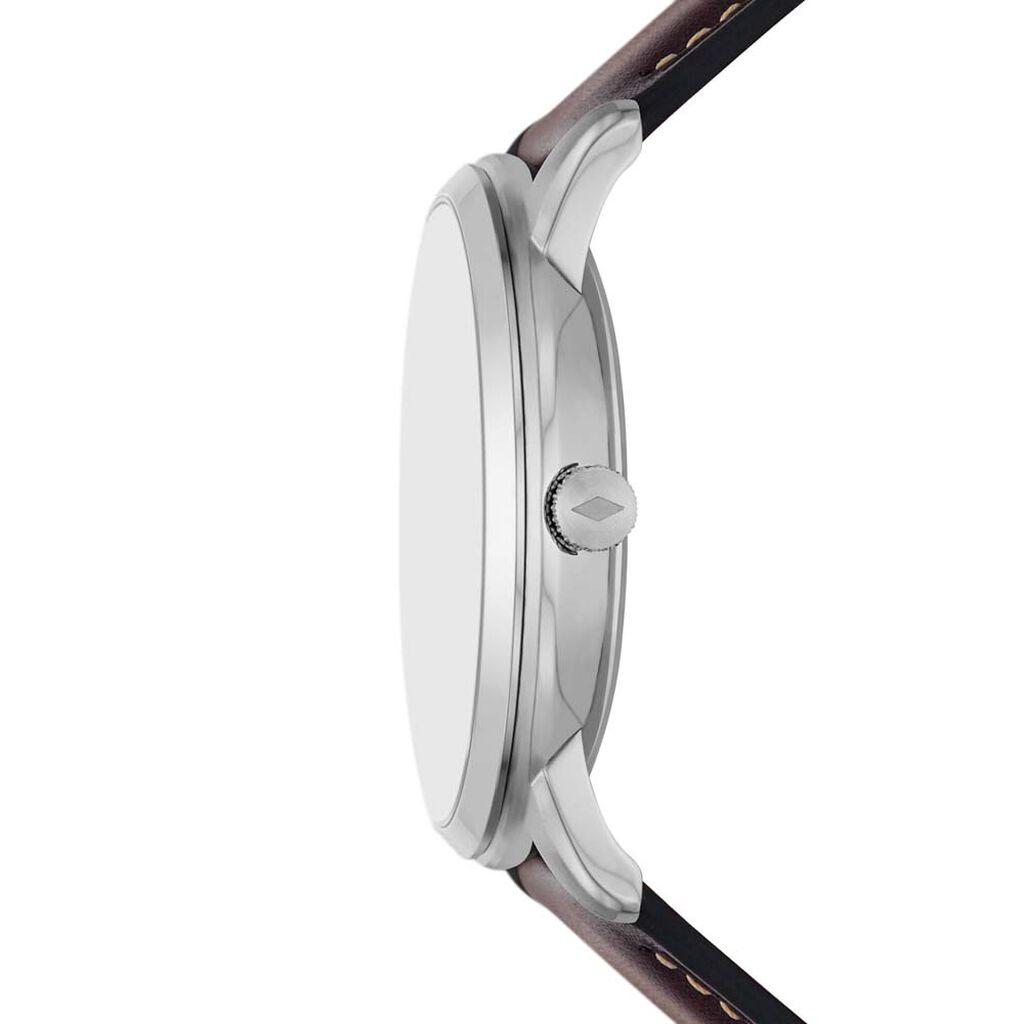 Montre Fossil Neutra Minimalist Argent&eacute; - F&ecirc;te des p&egrave;res Homme | Histoire d&rsquo;Or
