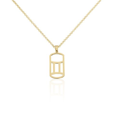 Collier Plaqué Or Prospero - Colliers Zodiaque Homme | Histoire d’Or
