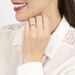 Bague Loriana Or Blanc Diamant - Bagues avec pierre Femme | Histoire d’Or
