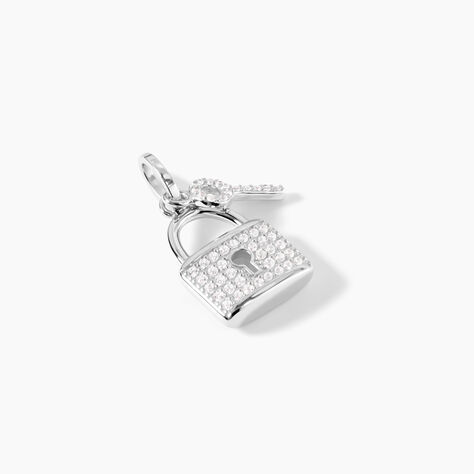Pendentif Amelot Argent Blanc Oxyde De Zirconium - Pendentifs Femme | Histoire d&rsquo;Or