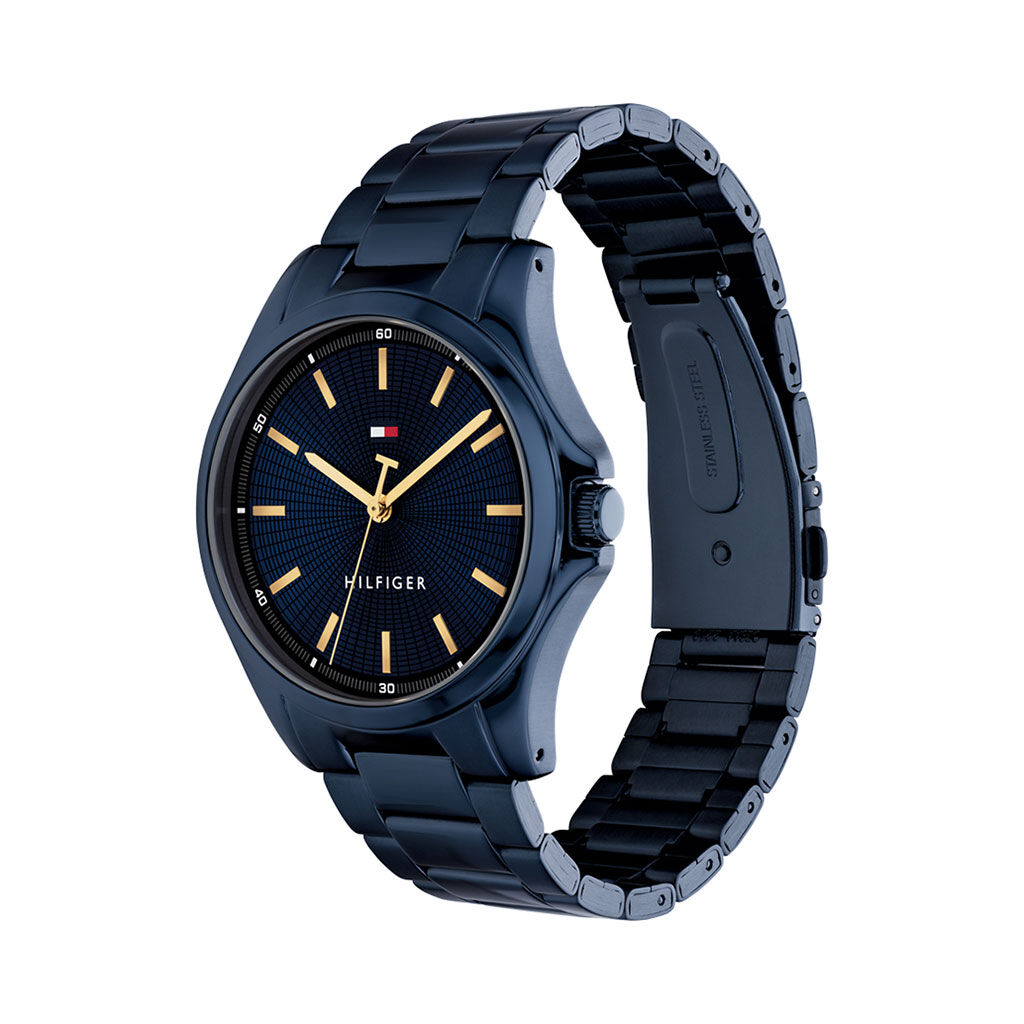 Montre Tommy Hilfiger Bruce Bleu - Montres Homme | Histoire d&rsquo;Or