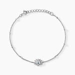 Bracelet Wisteria Argent Blanc Oxyde De Zirconium - Bracelets Femme | Histoire d&rsquo;Or