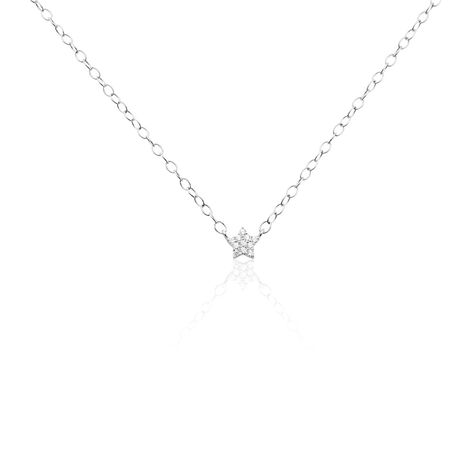 Collier Argent Magilos Oxydes De Zirconium - Colliers fantaisie Femme | Histoire d’Or
