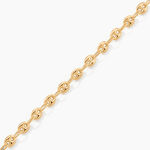 Bracelet Dami Maille Grain De Cafe Or Jaune - Bracelets cha&icirc;ne Femme | Histoire d&rsquo;Or