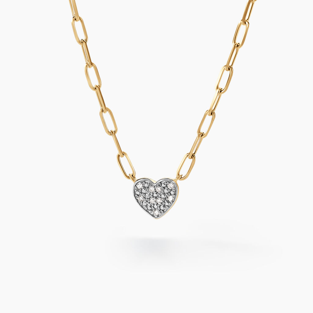 Collier Loved One Or Jaune Diamant - Colliers Femme | Histoire d’Or