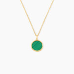 Pendentif Ultane Or Jaune Malachite - Pendentifs Femme | Histoire d&rsquo;Or