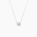 Collier Star Or Blanc Oxyde De Zirconium - Colliers Femme | Histoire d&rsquo;Or
