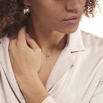 Collier Or Blanc Nalame Diamant - Colliers Femme | Histoire d&rsquo;Or