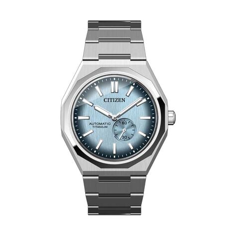 Montre Citizen Super Titanium Mechanical Zenshin Bleu Sky - Montres Homme | Histoire d&rsquo;Or