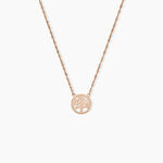 Collier Ieva Argent Rose - Colliers fantaisie Femme | Histoire d&rsquo;Or