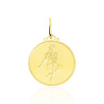 Pendentif Lamie Zodiaque Or Jaune - Pendentifs Communion Unisex | Histoire d&rsquo;Or