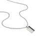Collier Lovaina Acier Blanc - Colliers Homme | Histoire d’Or
