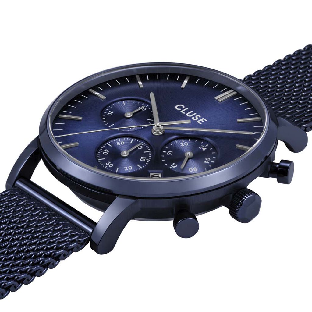 Montre Cluse Aravis Bleu - Montres Homme | Histoire d’Or