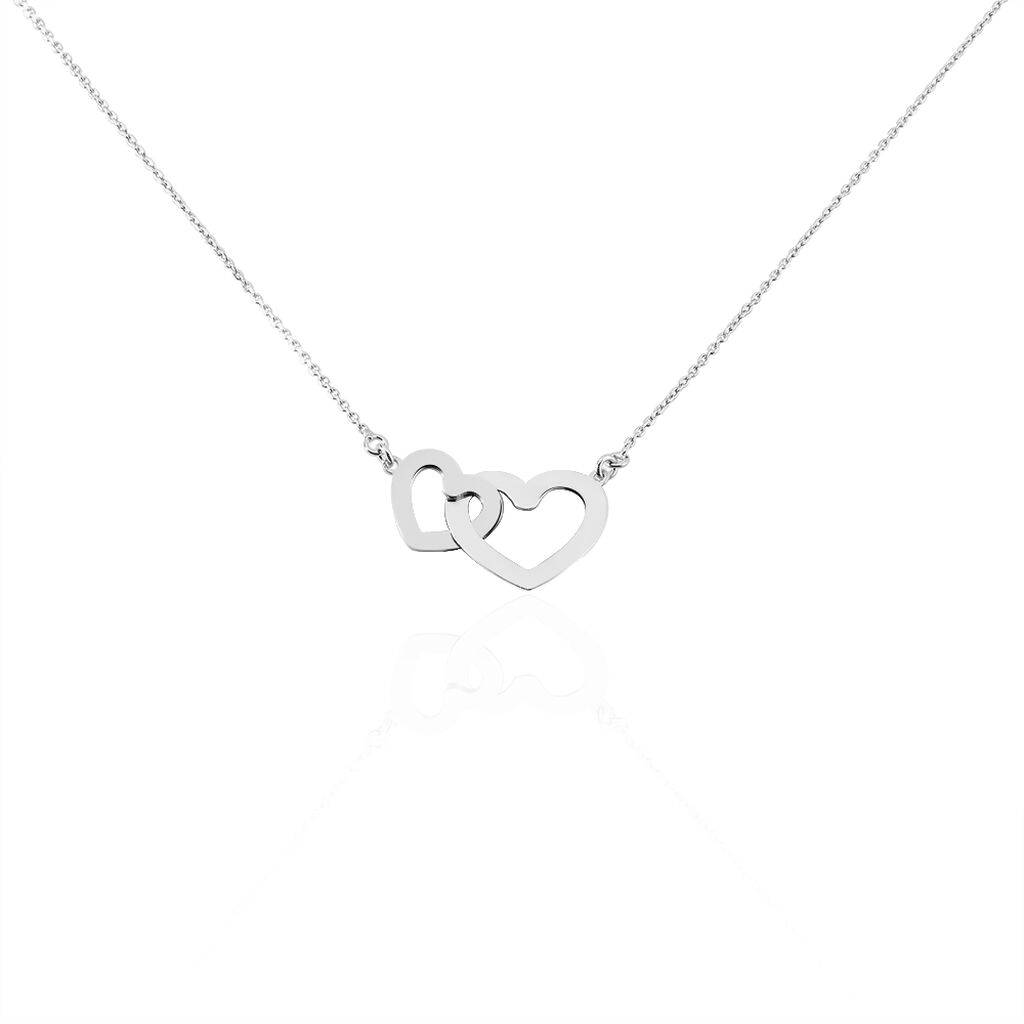 Collier Aalia Argent Blanc - Colliers fantaisie Femme | Histoire d&rsquo;Or