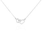Collier Aalia Argent Blanc - Colliers fantaisie Femme | Histoire d&rsquo;Or