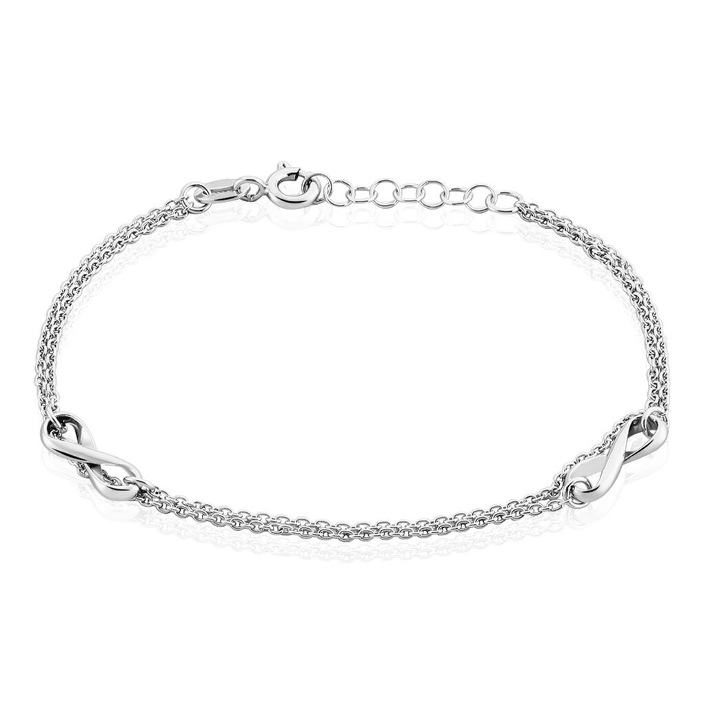 Bracelet Noelle Argent Blanc - Bracelets Femme | Histoire d’Or