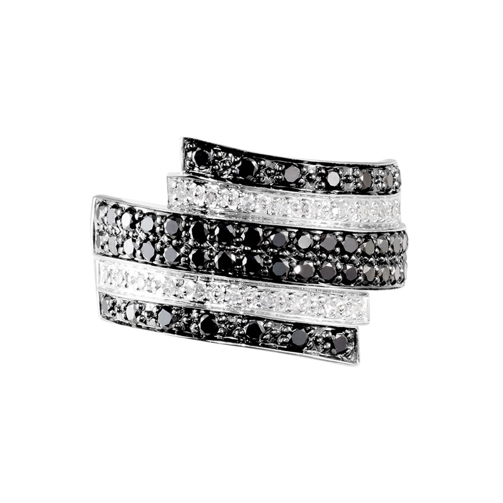 Bague Heldea Or Blanc Diamant - Bagues avec pierre Femme | Histoire d’Or