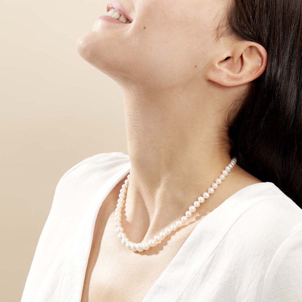 Collier Danilo Baroque Or Jaune Perle De Culture - Colliers Femme | Histoire d’Or