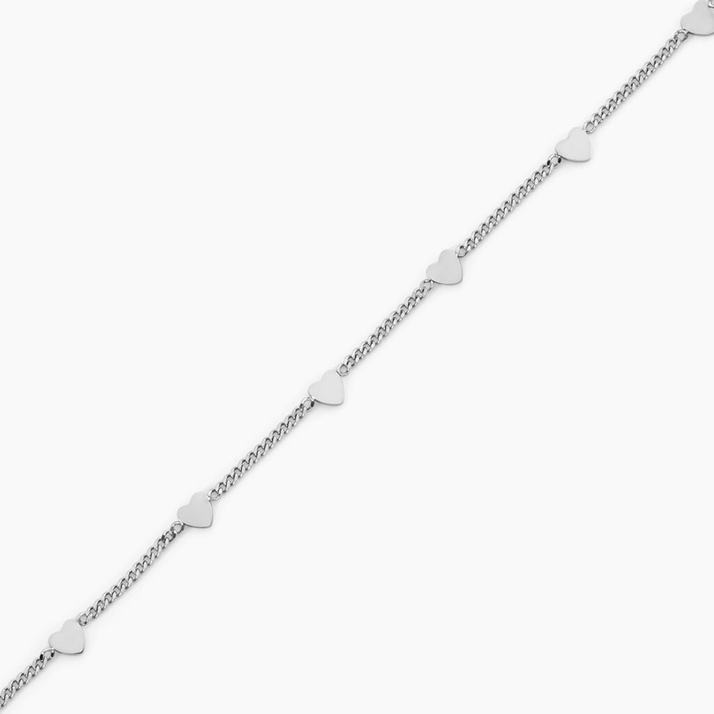 Bracelet Eva Acier Blanc - Bracelets fantaisie Femme | Histoire d&rsquo;Or