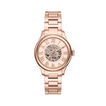 Montre Fossil Gilmore Automatic Rose - F&ecirc;te des m&egrave;res Femme | Histoire d&rsquo;Or