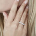 Alliance Eloisa Or Blanc Diamant Synthetique - Alliances Femme | Histoire d’Or