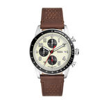 Montre Fossil Sport Tourer Cr&egrave;me - Montres Homme | Histoire d&rsquo;Or