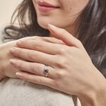 Bague Taila Or Jaune Saphir - Bagues solitaires Femme | Histoire d&rsquo;Or