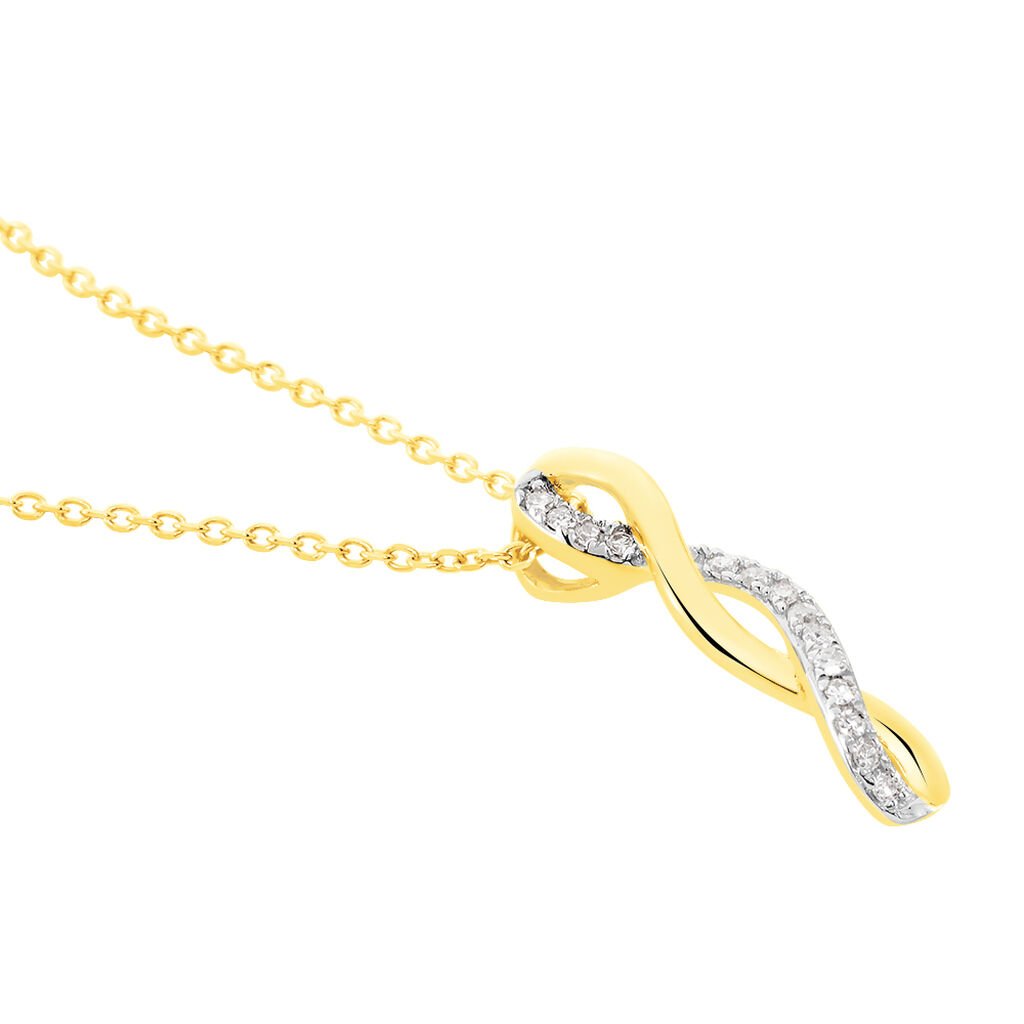 Collier Marina Ea Or Jaune Diamant - Colliers Femme | Histoire d’Or