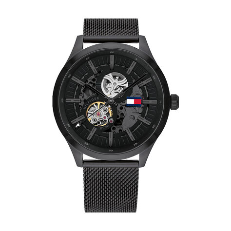 Montre Tommy Hilfiger Spencer Noir - Montres Homme | Histoire d’Or