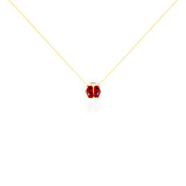 Collier Helidie Coccinelle Or Jaune - Colliers Femme | Histoire d’Or