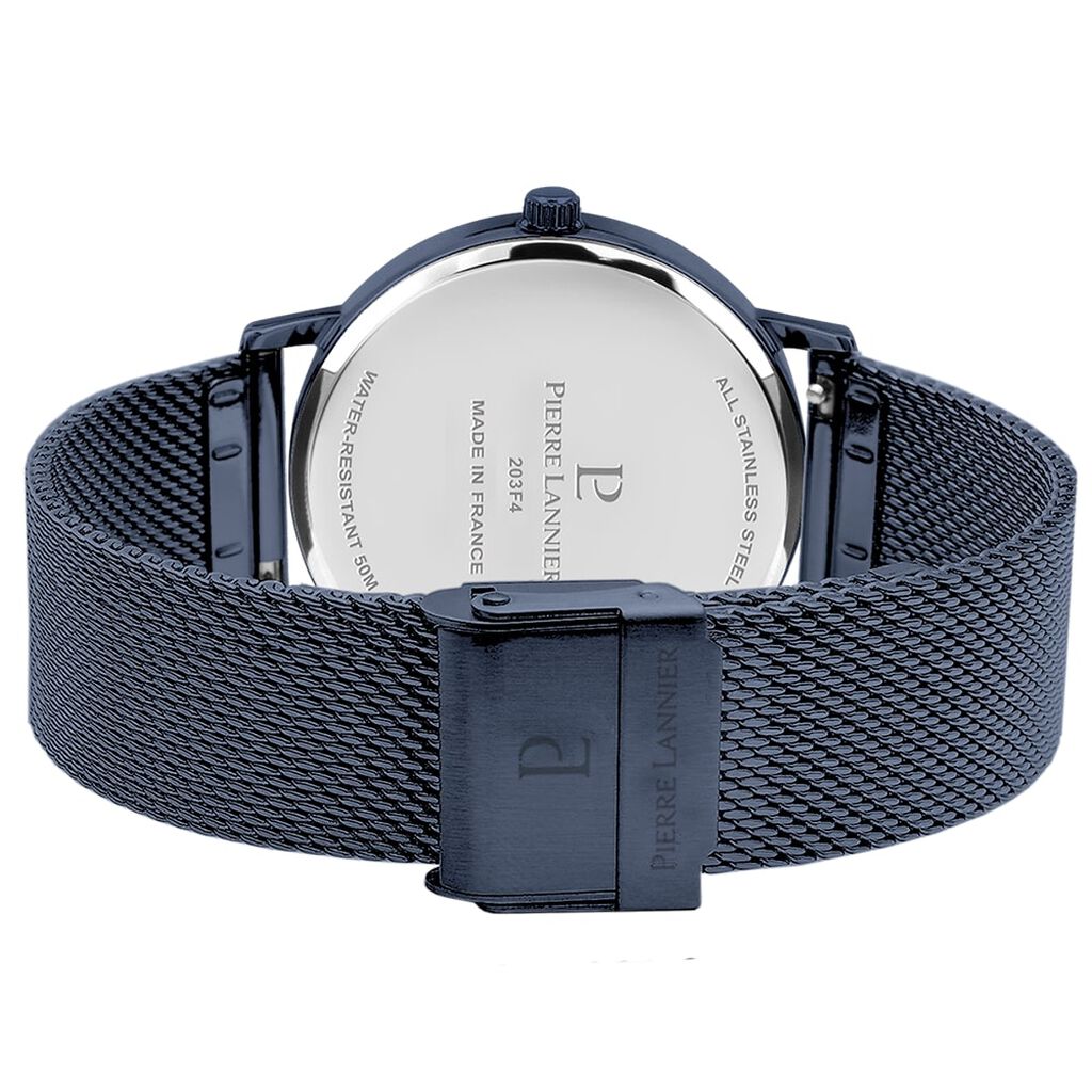 Montre Pierre Lannier Collection Cityline Bleu - Montres Homme | Histoire d&rsquo;Or