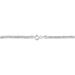 Bracelet Jasmin Tresse 2 Fils Or Blanc - Bracelets Femme | Histoire d’Or