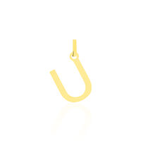 Pendentif Ionia Lettre Or Jaune