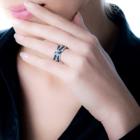 Bague Agnes Or Blanc Diamant - Bagues avec pierre Femme | Histoire d’Or