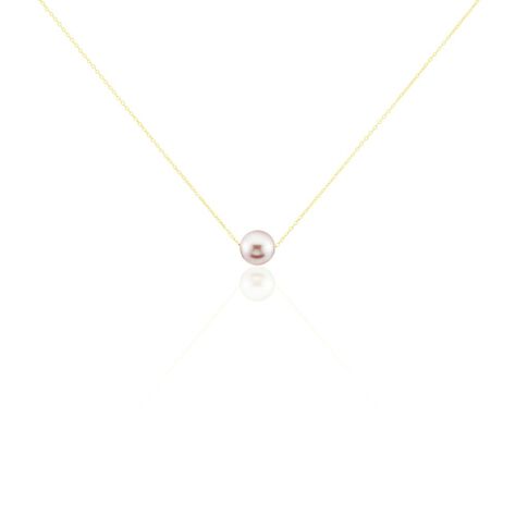Collier 1 Perle Or Jaune Perle De Culture - Colliers Femme | Histoire d’Or