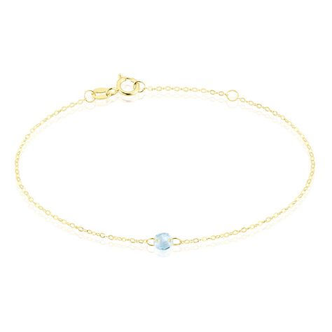 Bracelet Or Jaune Emilee Oxyde De Zirconium - Bracelets Enfant | Histoire d’Or