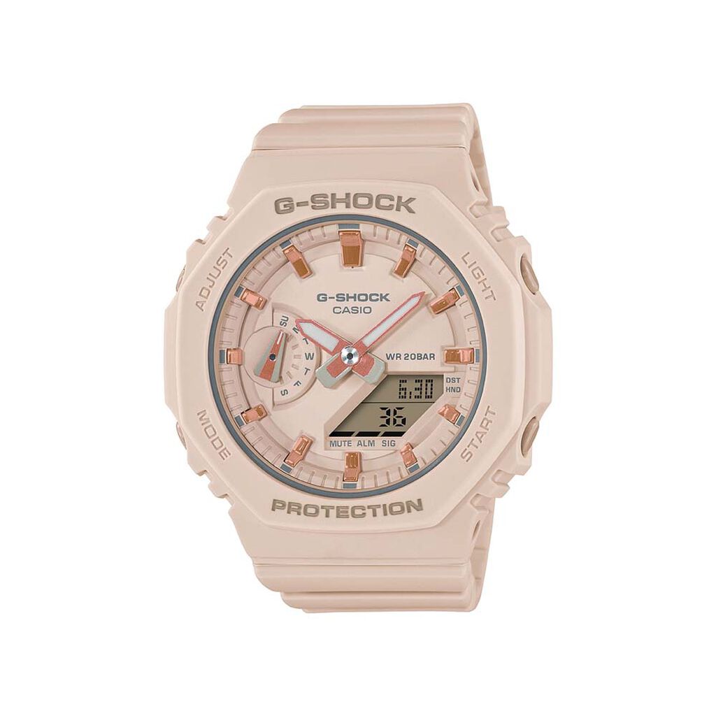 Montre Casio G-shock Rose Clair - Montres Femme | Histoire d’Or