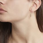 Boucles D'oreilles Pendantes Paola Or Jaune Diamant - Boucles d'oreilles pendantes Femme | Histoire d&rsquo;Or