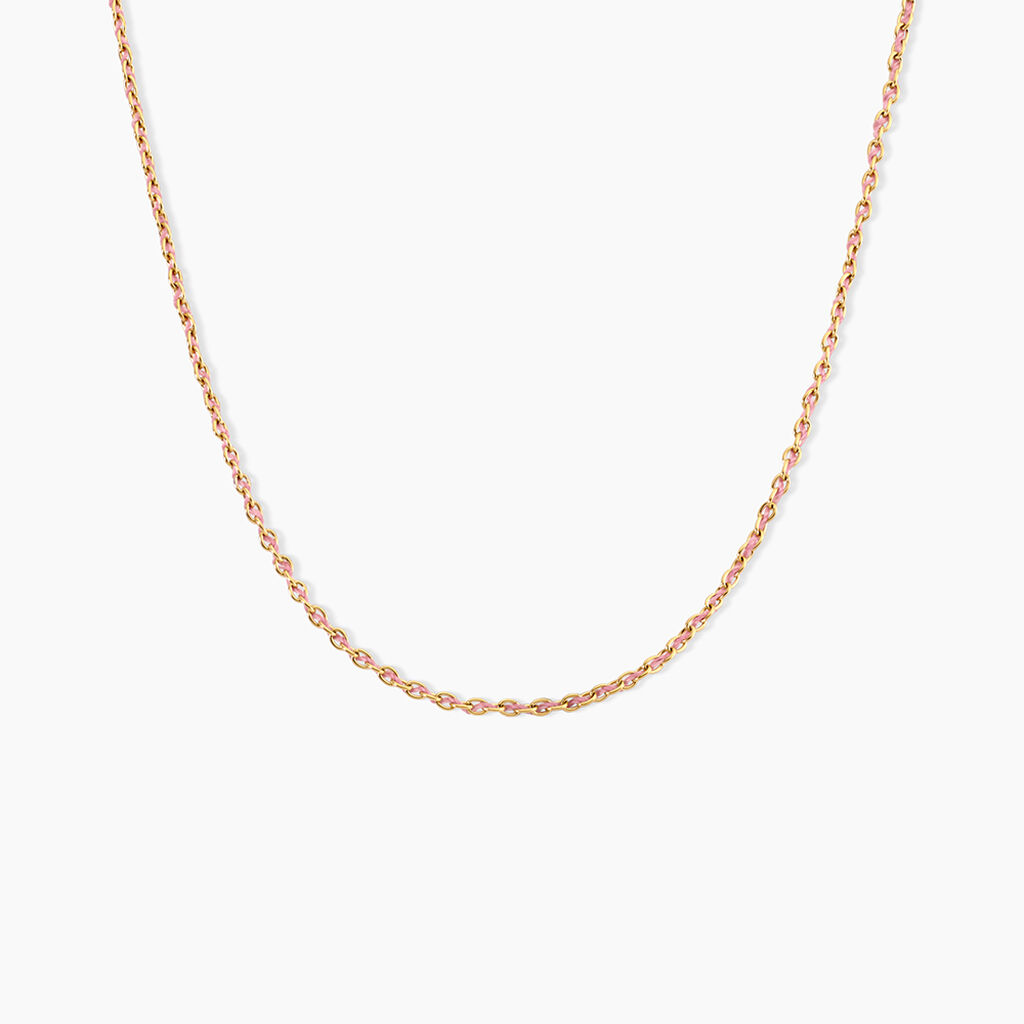 Collier Nelli Acier Jaune - Colliers fantaisie Femme | Histoire d&rsquo;Or