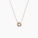 Collier Camelia Argent Rose Oxyde De Zirconium - Colliers fantaisie Femme | Histoire d’Or