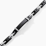 Bracelet Jourdan Halldor Acier Argent&eacute; - Bracelets Homme | Histoire d&rsquo;Or